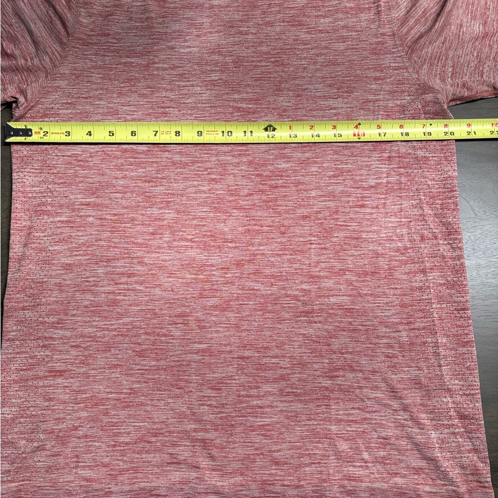 Lululemon Metal Vent Tech Surge Short Sleeve Royal Ruby / White Size Large Men’s - Picture 12 of 13